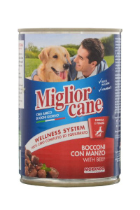 Miglior Cane Chunks with Beef 405g